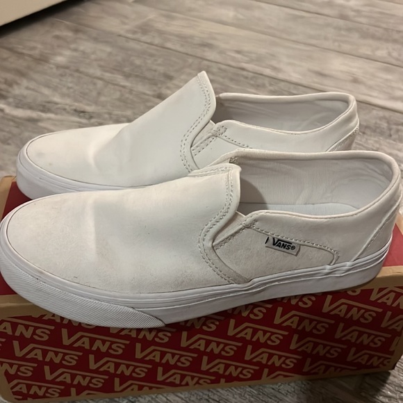 Like New White Vans - Picture 2 of 5